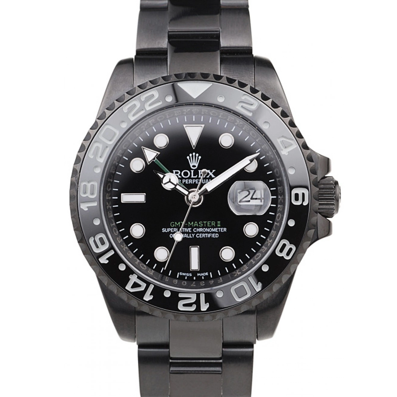 Aaa replica watch II Full Rolex Master PVD Edition GMT Pro-Hunter 0706